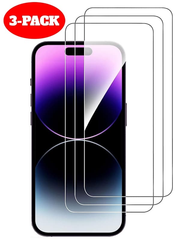 [3-PACK] iPhone 17 Pro Max Skärmskydd i Härdat glas