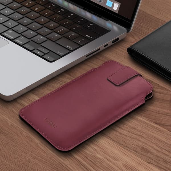 Tech-Protect Universal Mobilväska 6-6.9" Mulberry