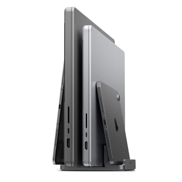 Spigen Vertikalt Laptop Stativ Space Grey