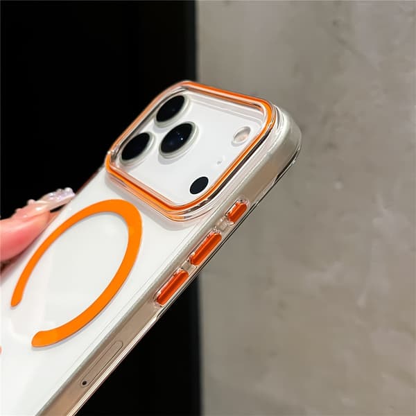iPhone 17 Pro Max Skal MagSafe Transparent / Svart