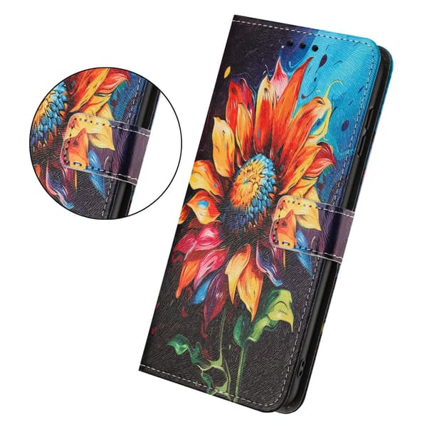 Honor X5c Plus Fodral Med Tryck Solros