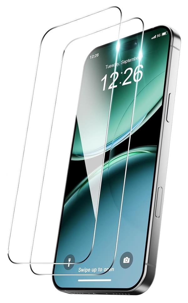2-Pack iPhone Air Härdat Glas Skärmskydd