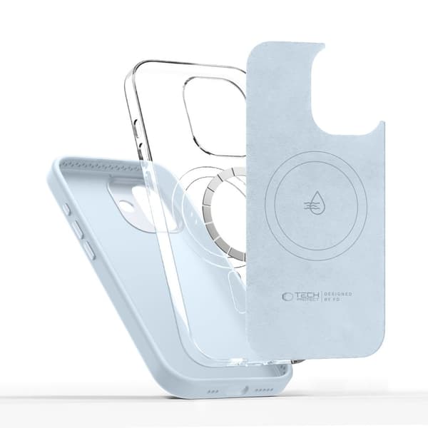 Tech-Protect iPhone 17 Skal MagSafe Uniq Mist Blue