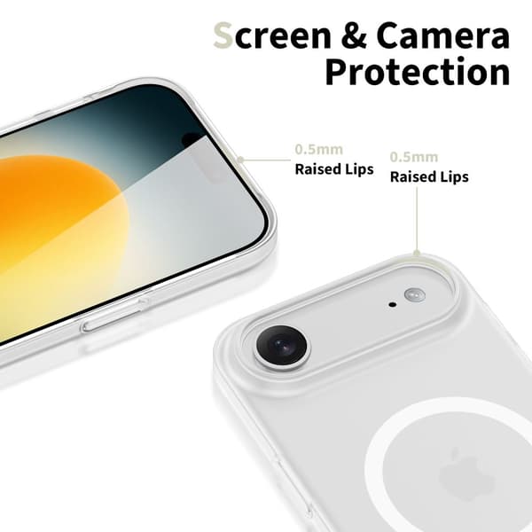 Tech-Protect iPhone Air Skal MagSafe MagSlim Matt Vit