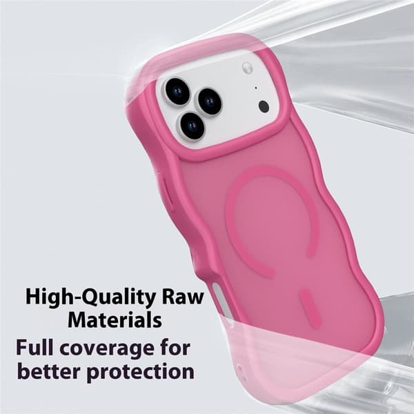 iPhone 17 Pro Skal MagSafe Wavy Matt Grå