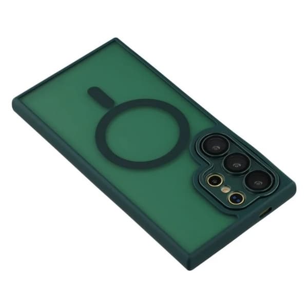 WANLONFENG Galaxy S26 Ultra Skal MagSafe Shockproof Grön