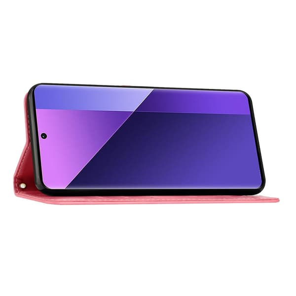 Google Pixel 10a Fodral Med Blommigt Tryck Rosa