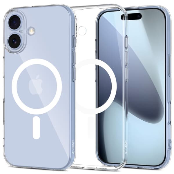 Tech-Protect iPhone 17 Skal MagSafe FlexAir Transparent