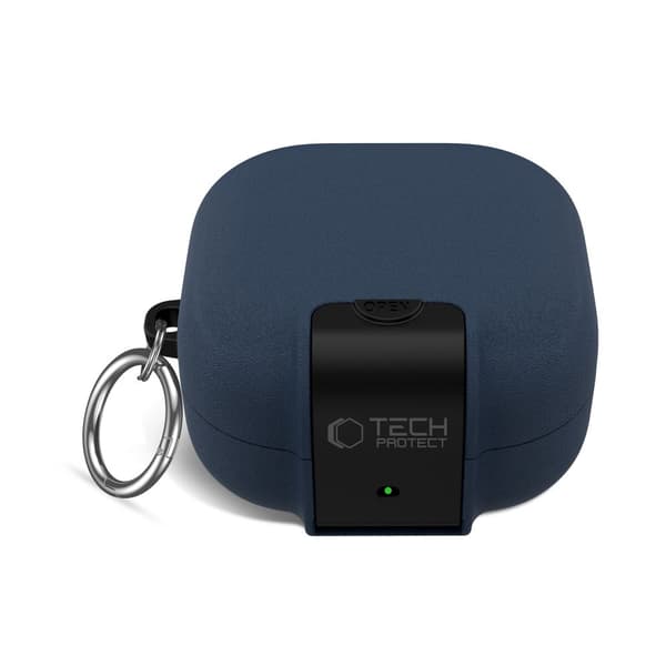 Tech-Protect Galaxy Buds 4 / 4 Pro Skal Slim Hook Fluffy Blue
