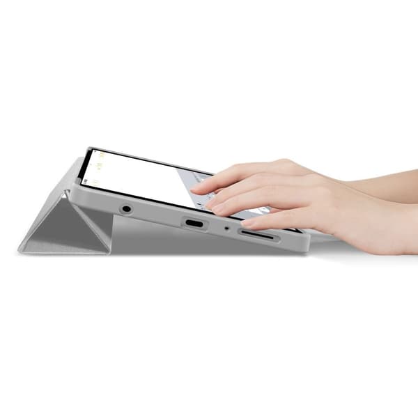 Tech-Protect Samsung Galaxy Tab A11/A9 Fodral SmartCase Grå