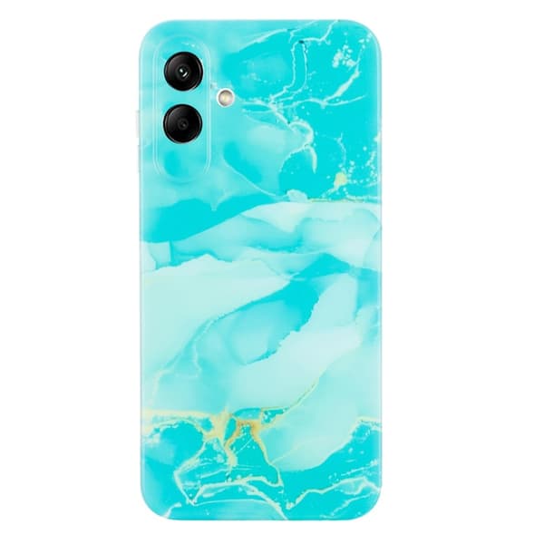 Samsung Galaxy A07 Skal TPU Marmor Grön