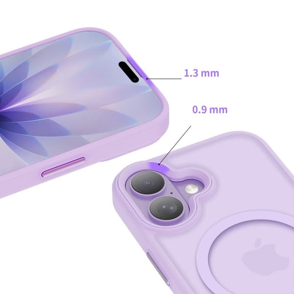 Tech-Protect iPhone 17 Skal MagSafe MagMat Lavender