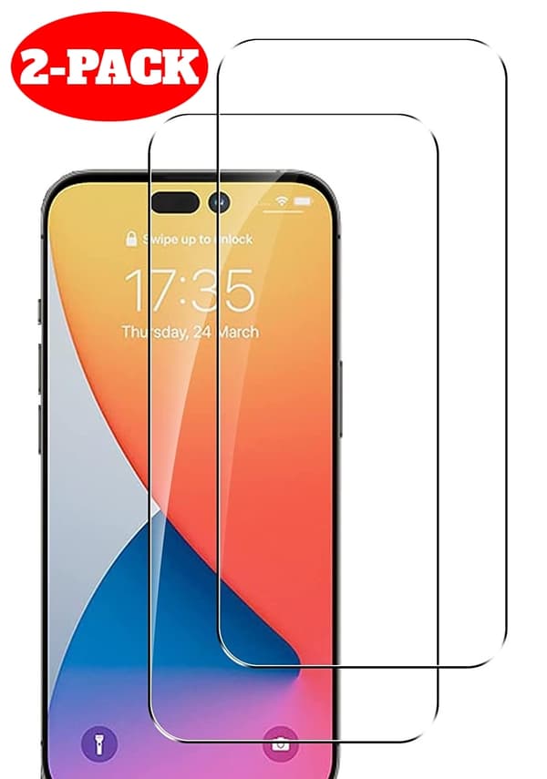 [2-PACK] iPhone Air Skärmskydd i Härdat glas