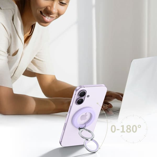 Tech-Protect Magnetisk MagSafe Ringhållare Mauve
