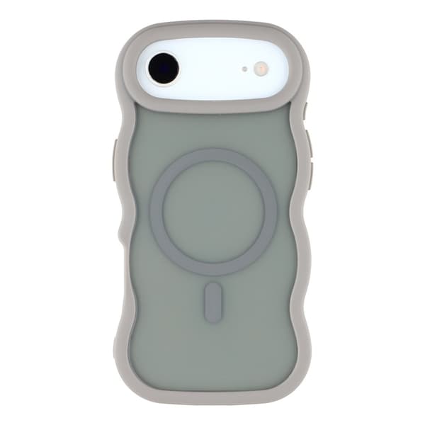 iPhone Air Skal MagSafe Wavy Matt Grå