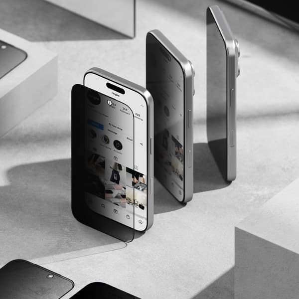 Ringke iPhone 17 2-PACK Easy Slide Skärmskydd Privacy