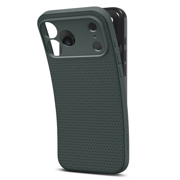 Spigen iPhone 17 Pro Max Skal Liquid Air Abyss Green