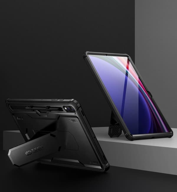 Tech-Protect Galaxy Tab S9 Plus Skal Kevlar Pro Svart