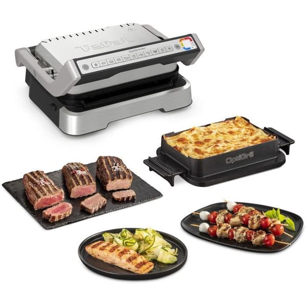 Tefal GC774D30 OptiGrill 4i1 med bageplade