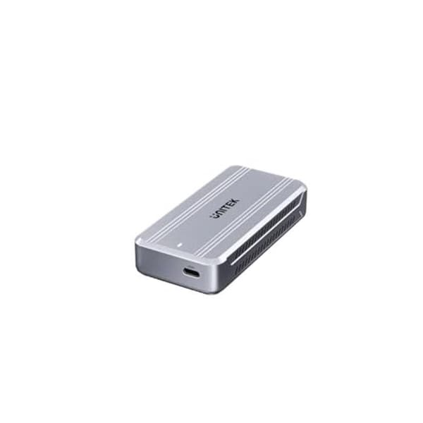 NVMe M.2 USB 4.0 40 Gbit/s - Aluminium - Grå