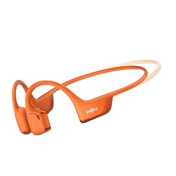 Sporthörlurar - Shokz - OpenRun Pro2 Mini - Bluetooth - Svettresistent - Orange