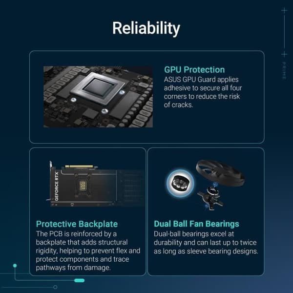Grafikkort - ASUS - PRIME-RTX5080-O16G