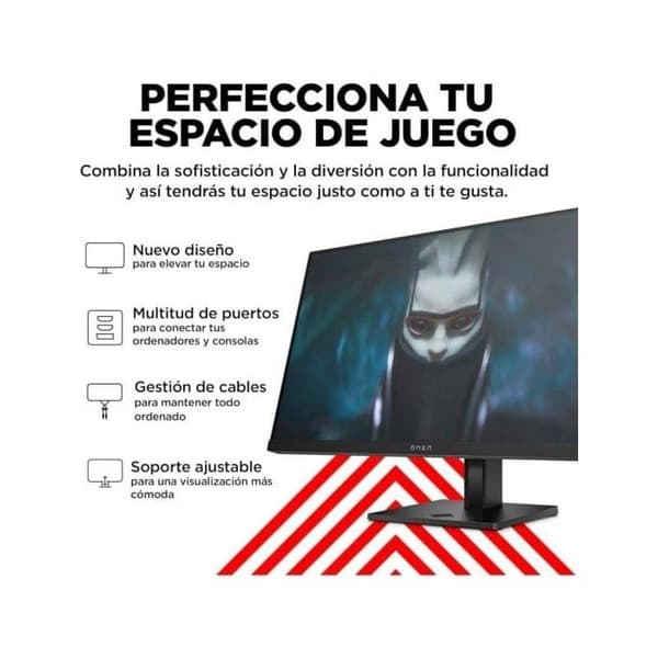 Fladskærm PC - HP - 780D9E9 - 23,8'' - 1920 x 1080 - 1 ms - AMD FreeSync Premium