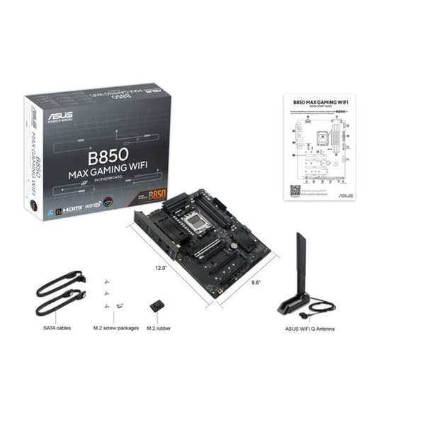 ASUS B850 MAX GAMING WIFI moderkort