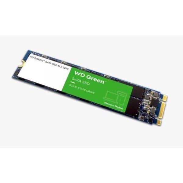 SSD - WESTERN DIGITAL - Grøn - 480 GB - M.2 2280 - SATA 6Gb/s - Sort