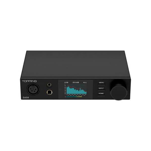 Topping DX5II - DAC Forstærker 7600mW - Sort