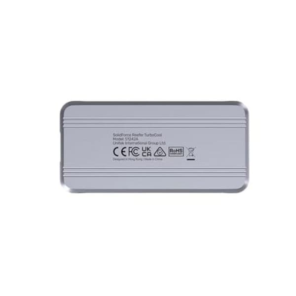 NVMe M.2 USB 4.0 40 Gbit/s - Aluminium - Grå