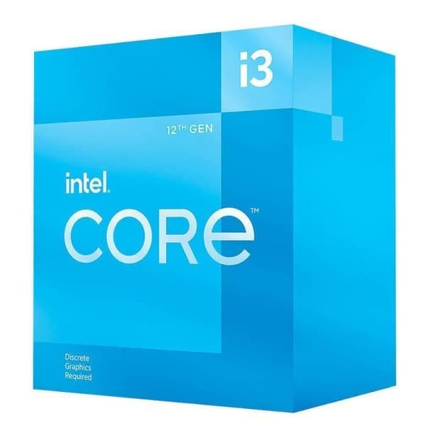 Processor - INTEL - Core i3-12100F - 12M Cache, op til 4,30 GHz (BX8071512100F)