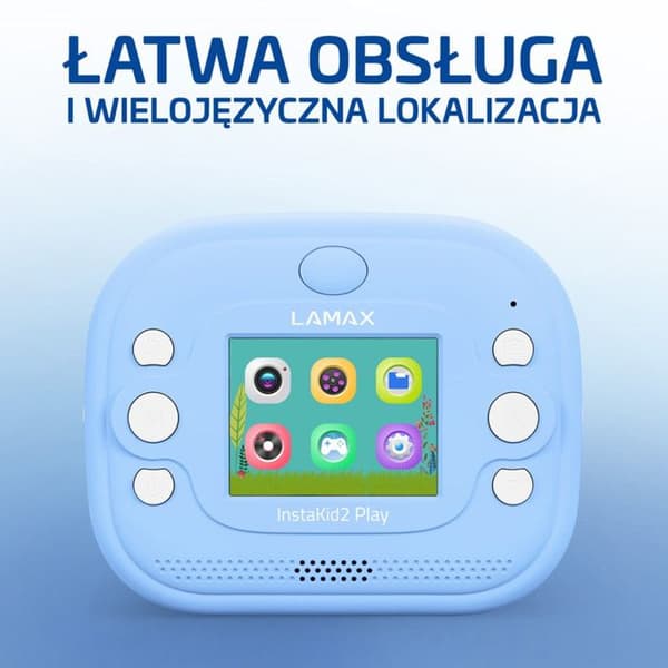 LAMAX InstaKid2 spillekamera, blå