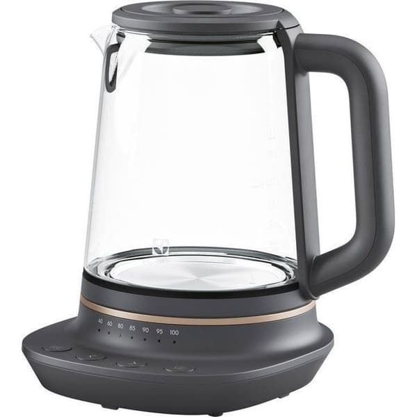 Elkedel - ELECTROLUX - EXPLORE 7 - 1,7 L - 2400 W - Sort - Glas