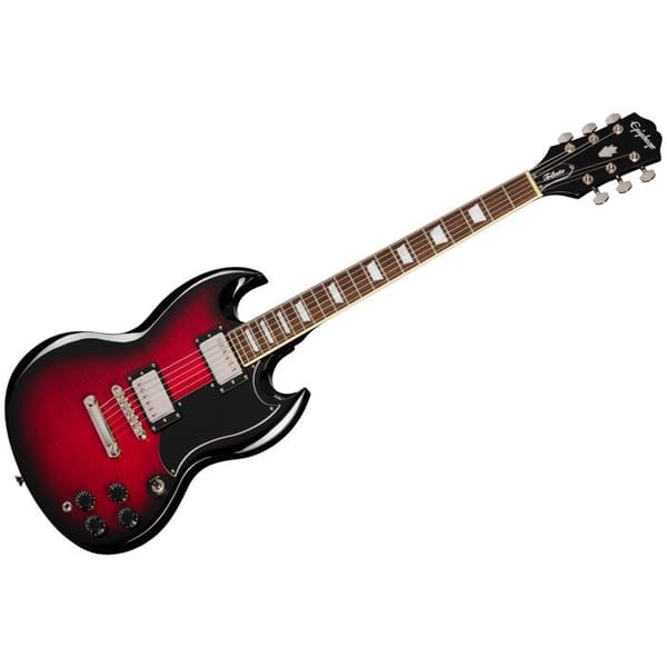 Epiphone SG Tribute Plus Cherry Burst Kaksoisleikkauskitara