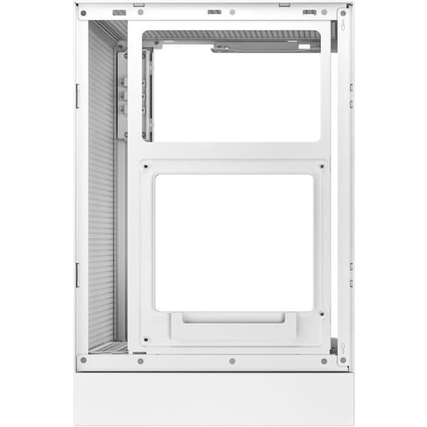 Chassi utan strömförsörjning - DEEPCOOL CH170 Digital - Mini torn - Format M-ITX - Vit