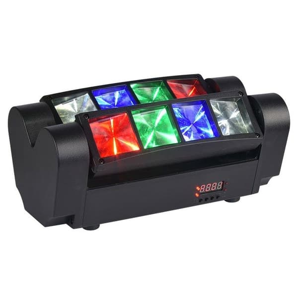 LIGHT4ME SPIDER MKII LED TURBO-Effect 8x3W RGBW