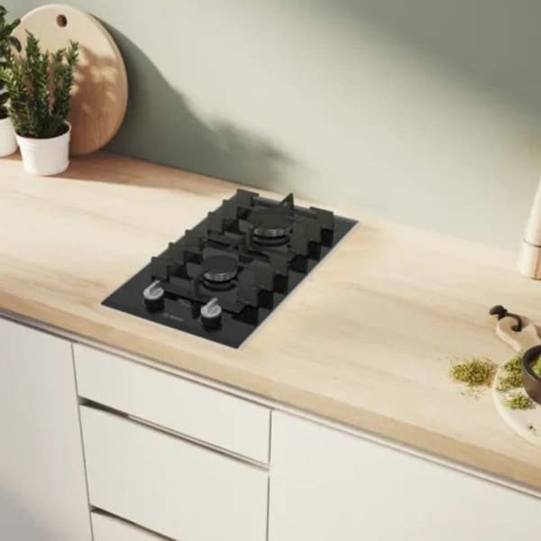 Kaasukeitin - BOSCH - PRB3A6I40 - 30 cm - 2 poltinta - FlameSelect®