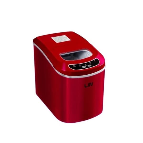 Röd ismaskin LIN ICE PRO-R12
