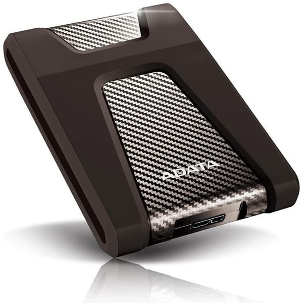 ADATA DashDrive Durable HD650 1000 GB Sort - USB 3.0 - 2.5" - USB-drevet