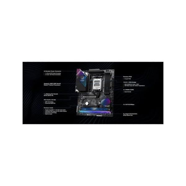 ASROCK Moderkort X870E Riptid