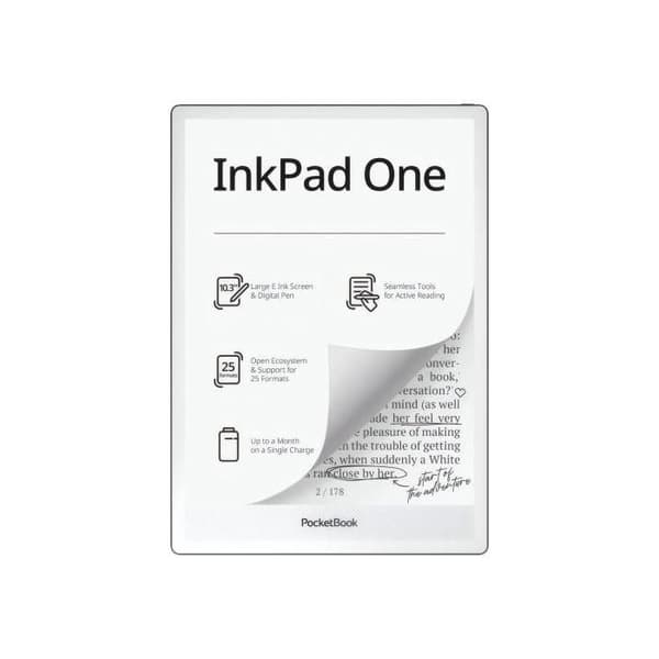 E-bogslæser - POCKETBOOK - InkPad One - 10,3" E Ink Mobius - 32 GB - Touch