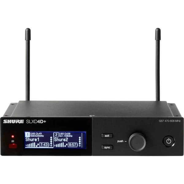 Shure SLXD24D+E-Beta 58-G65 Micro HF sång