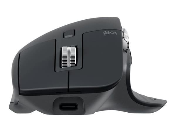 Muse - Logitech - MX Master 3S - Bluetooth - Ergonomisk - 7 knapper - Grafit