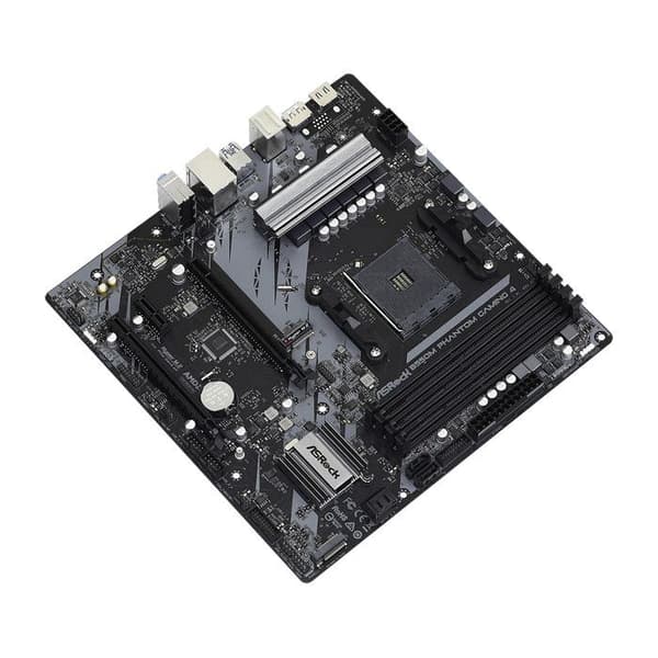 Emolevy - ASROCK - B550M Phantom Gaming 4 - Socket AM4 - Micro ATX - 64 Gt RAM