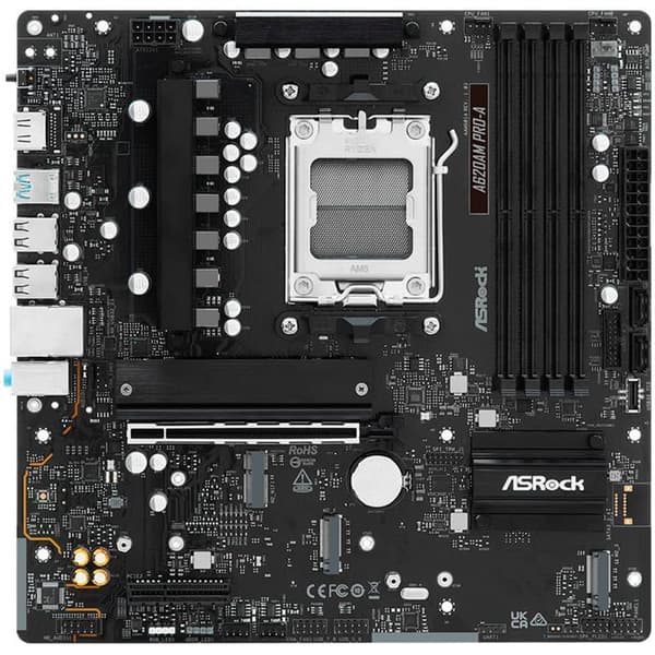A620am PrO-A - Emolevy - Micro Atx - Socket Am5 - Amd A620a Piirisarja - Usb 3.2 Gen 1 UsB-C 3.2 Gen 1 - 2.5 Gigabit Lan