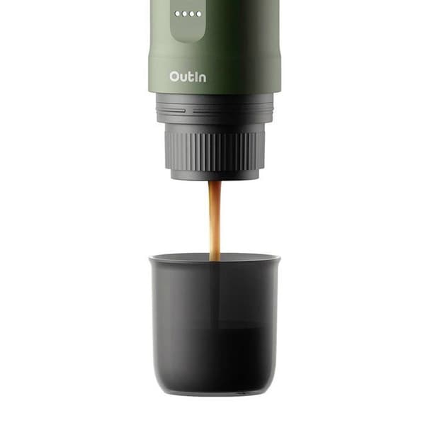 OutIn Nano Espressomaskin Grön