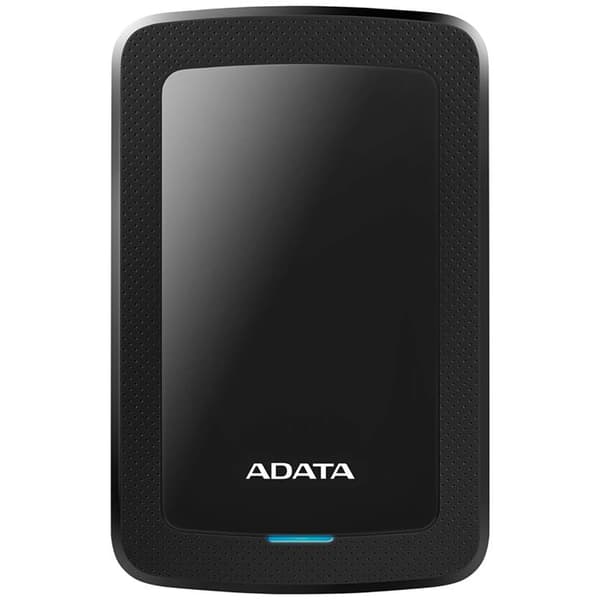 ADATA HV300 bærbar ekstern harddisk - 1 TB - USB 3.1 - AES 256 bit - sort