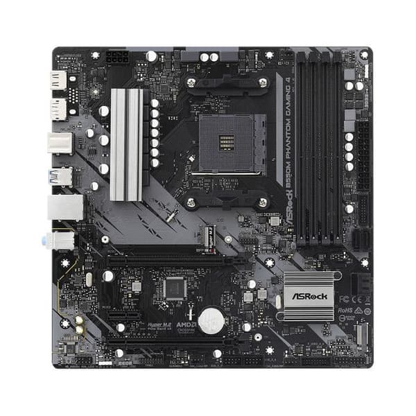 Emolevy - ASROCK - B550M Phantom Gaming 4 - Socket AM4 - Micro ATX - 64 Gt RAM