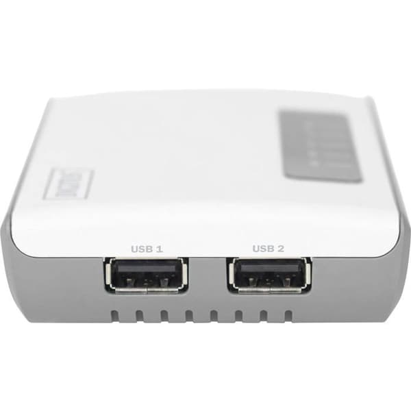 Printserver - Assmann - DN-13024 - Wireless 300N - 2 USB2.0 porte - Netværks USB hub